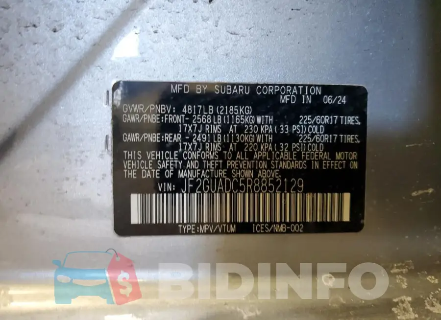 JF2GUADC5R8852129 Photo# 14