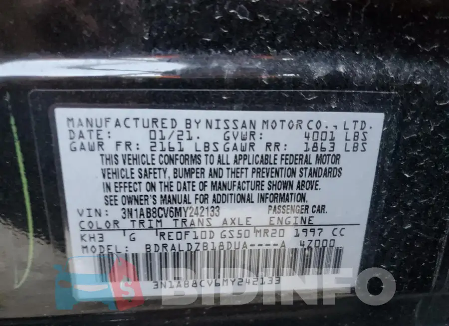 3N1AB8CV6MY242133 Photo# 12