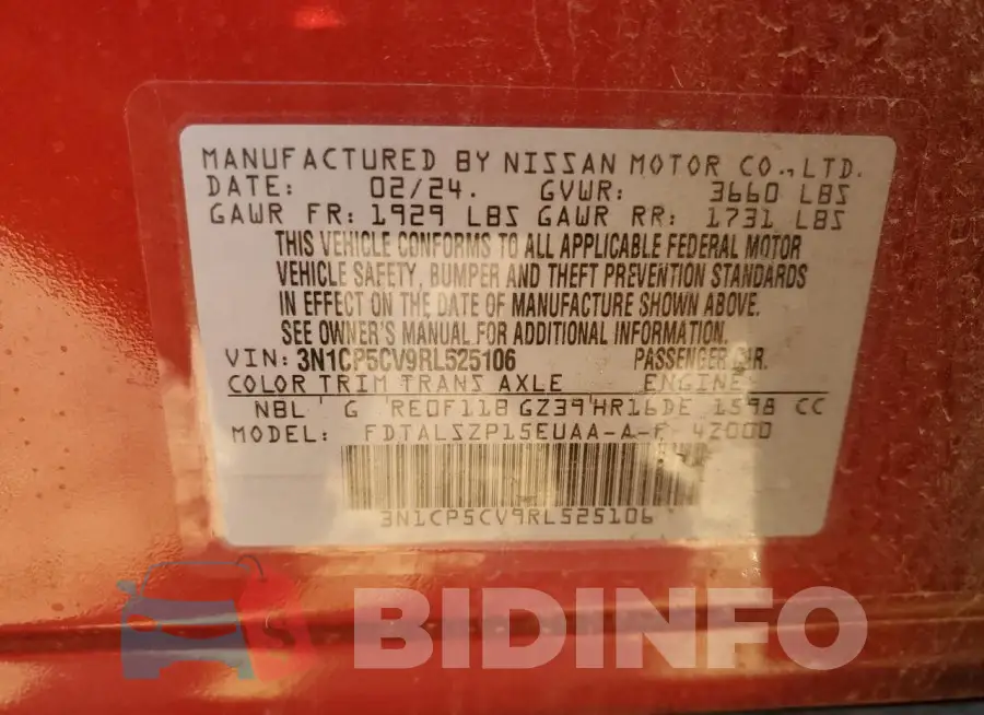3N1CP5CV9RL525106 Photo# 14