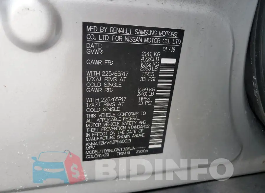 KNMAT2MV4JP560013 Photo# 13