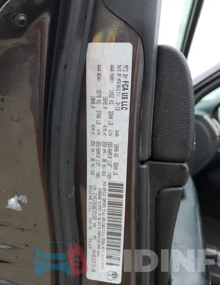 1C4RJFBG9GC321593 Photo# 13