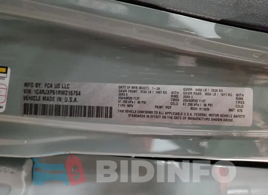 1C4RJXP61RW216764 Photo# 14