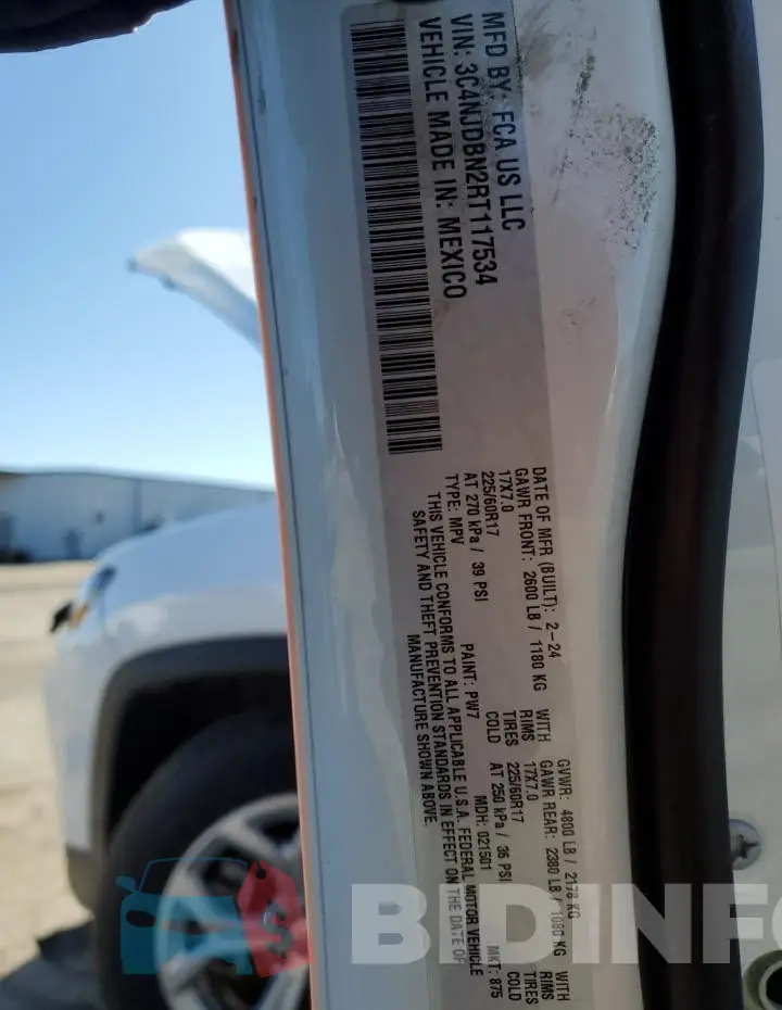 3C4NJDBN2RT117534 Photo# 13