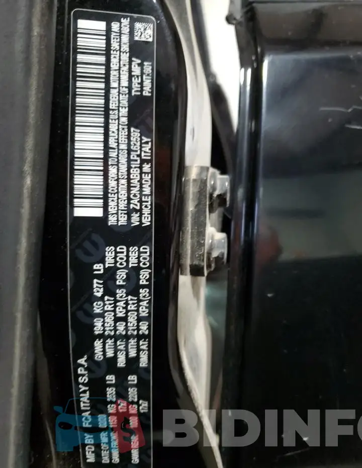 ZACNJABB1LPL62597 Photo# 13