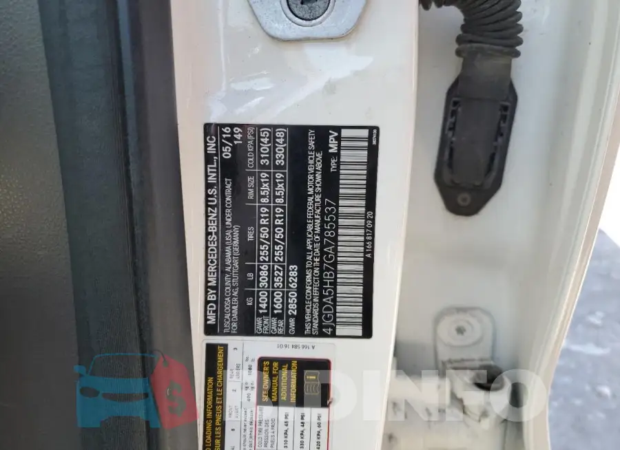 4JGDA5HB7GA785537 Photo# 13