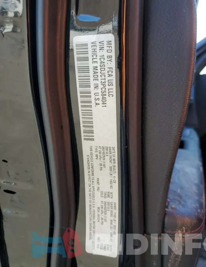 1C4SDJCT3PC584041 Photo# 14