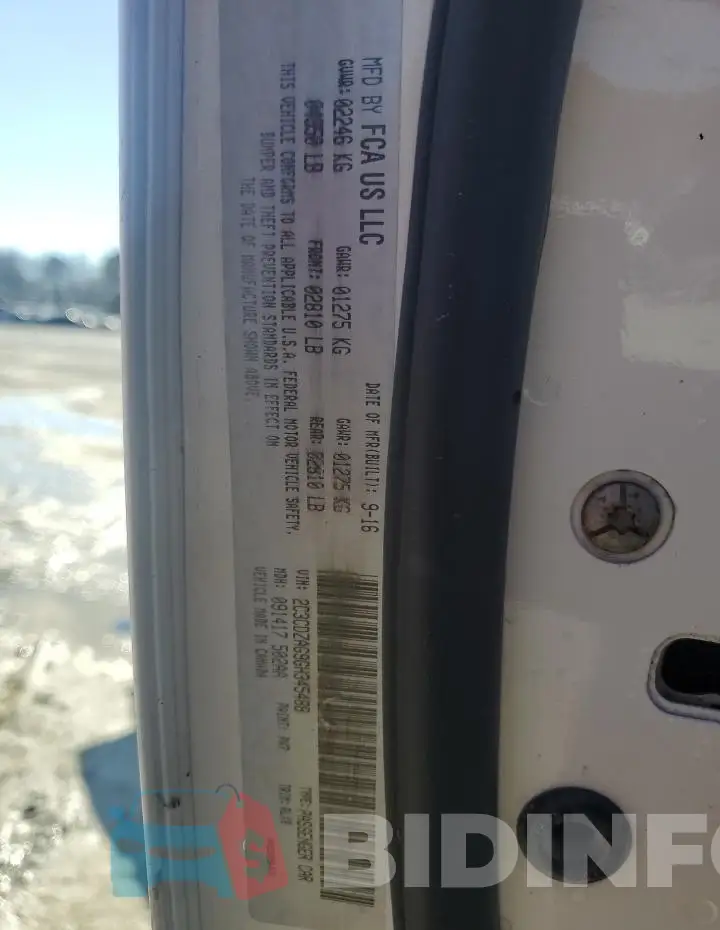 2C3CDZAG9GH345488 Photo# 12