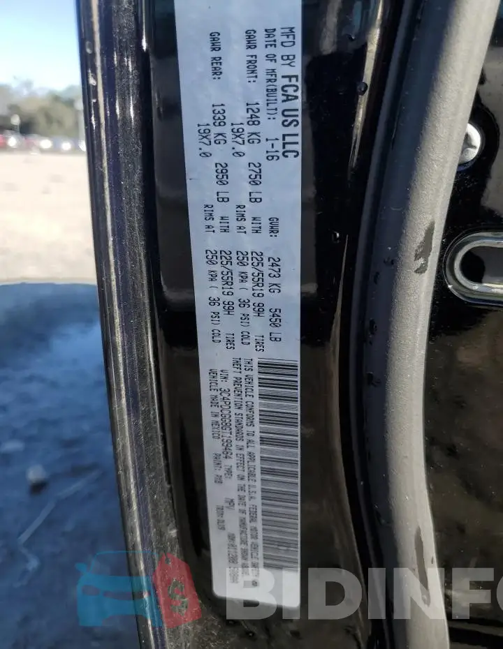 3C4PDCGG8GT199464 Photo# 13