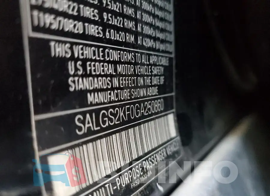 SALGS2KF0GA250860 Photo# 13