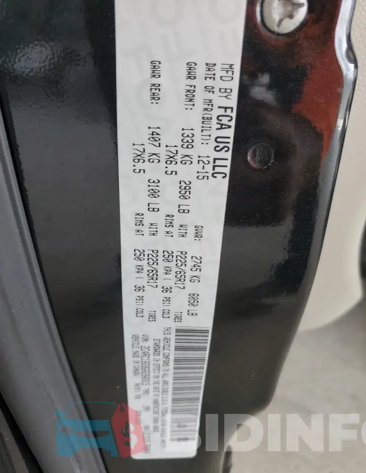 2C4RC1BG9GR260315 Photo# 13