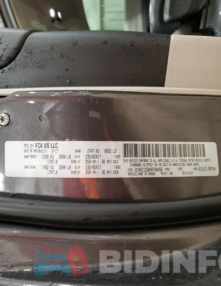 2C4RC1EG8HR708458 Photo# 14