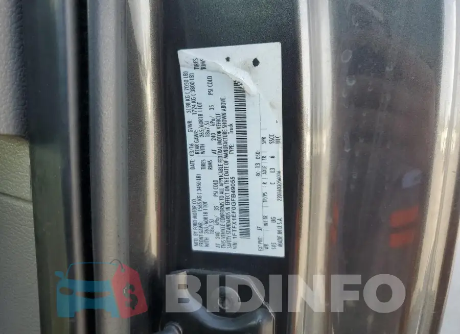 1FTFX1EF0GFB49055 Photo# 12