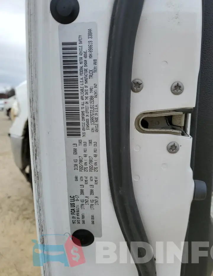 1C6RR7GT2JS115380 Photo# 12