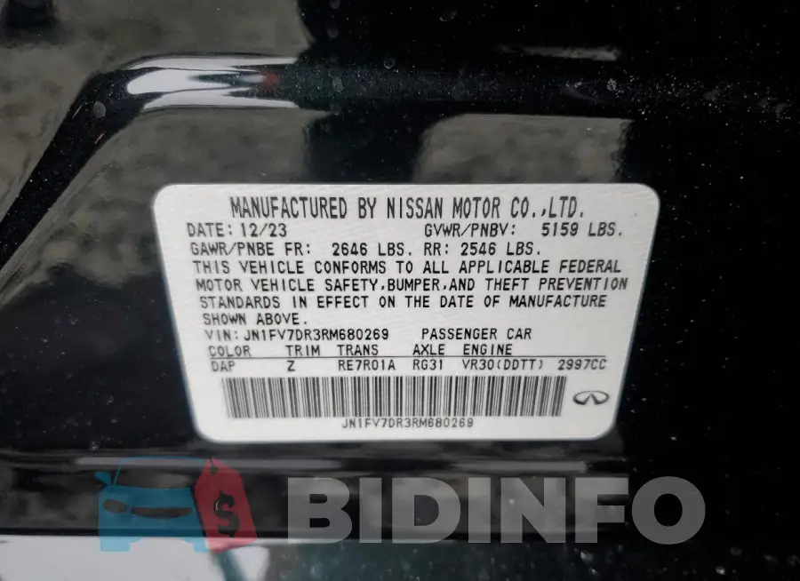 JN1FV7DR3RM680269 Photo# 12