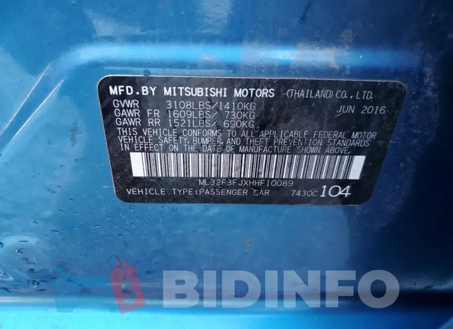 ML32F3FJXHHF10089 Photo# 12
