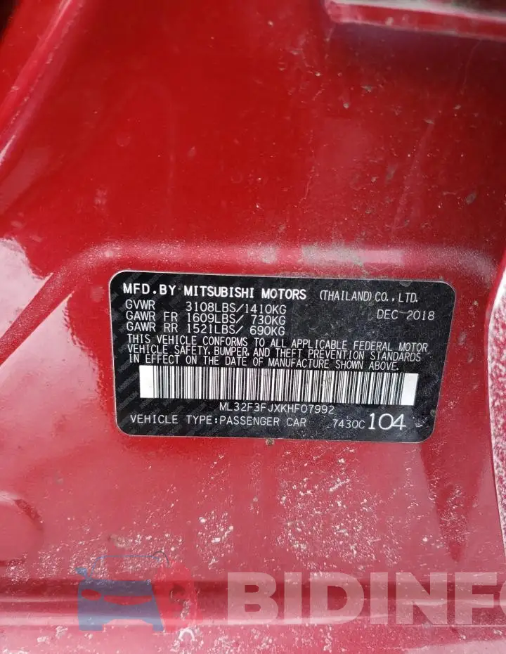 ML32F3FJXKHF07992 Photo# 12
