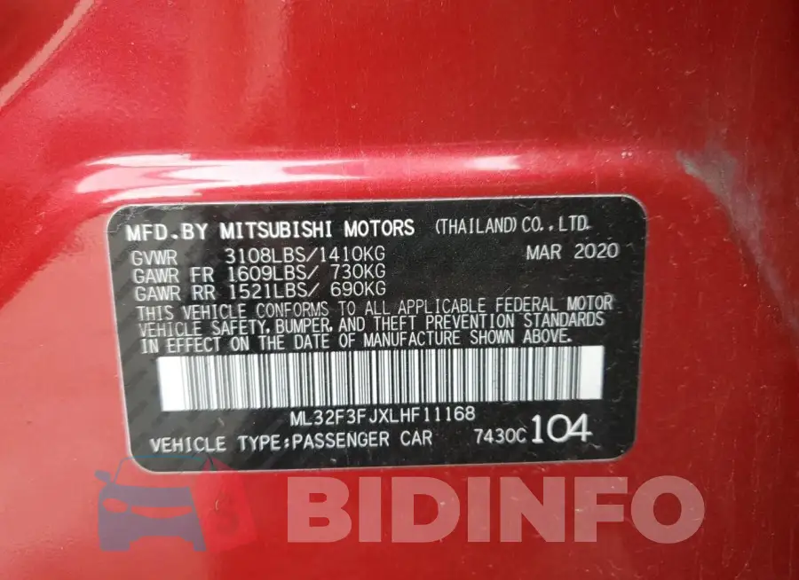 ML32F3FJXLHF11168 Photo# 12