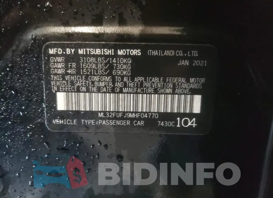 ML32FUFJ9MHF04770 Photo# 13
