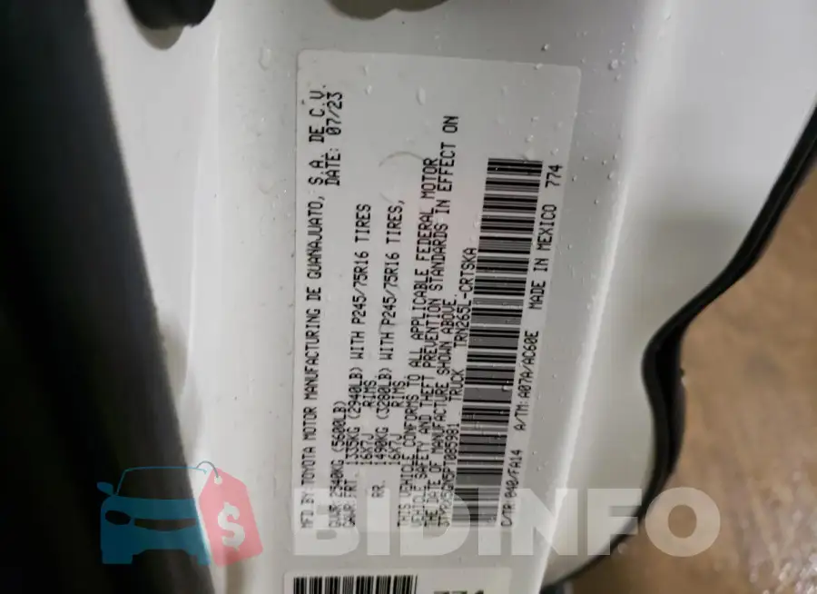 3TYRX5GN5PT085981 Photo# 12