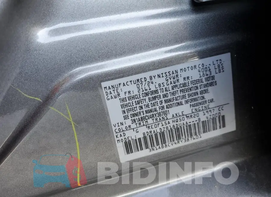 3N1AB8CV4RY387601 Photo# 12