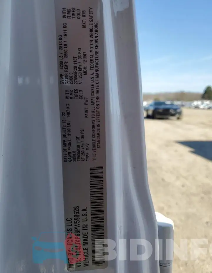 1C4JJXP68PW599628 Photo# 12