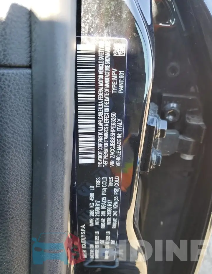 ZACCJBBB5HPE93250 Photo# 13