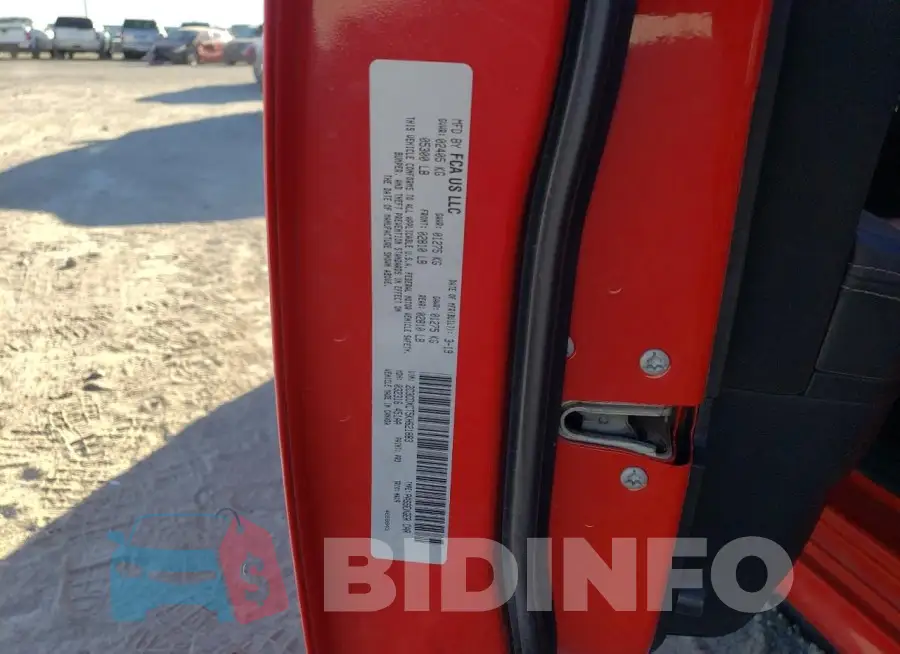 2C3CDXCT5KH621883 Photo# 12