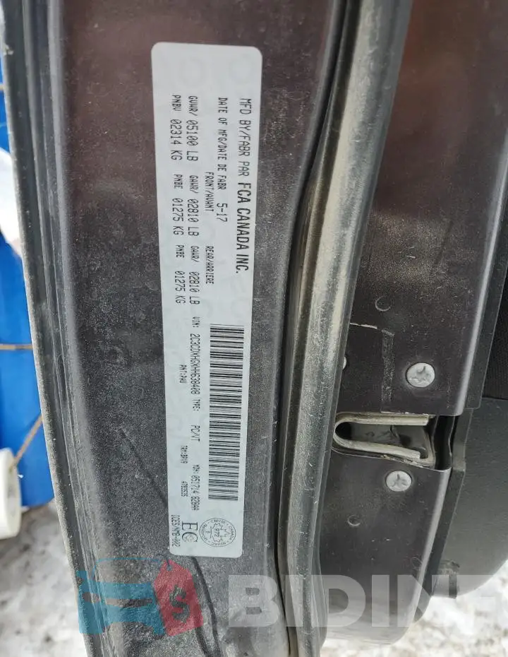 2C3CDXHGXHH638408 Photo# 12