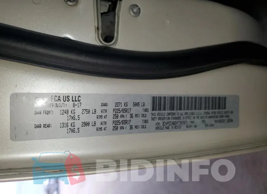3C4PDCAB2HT707071 Photo# 12