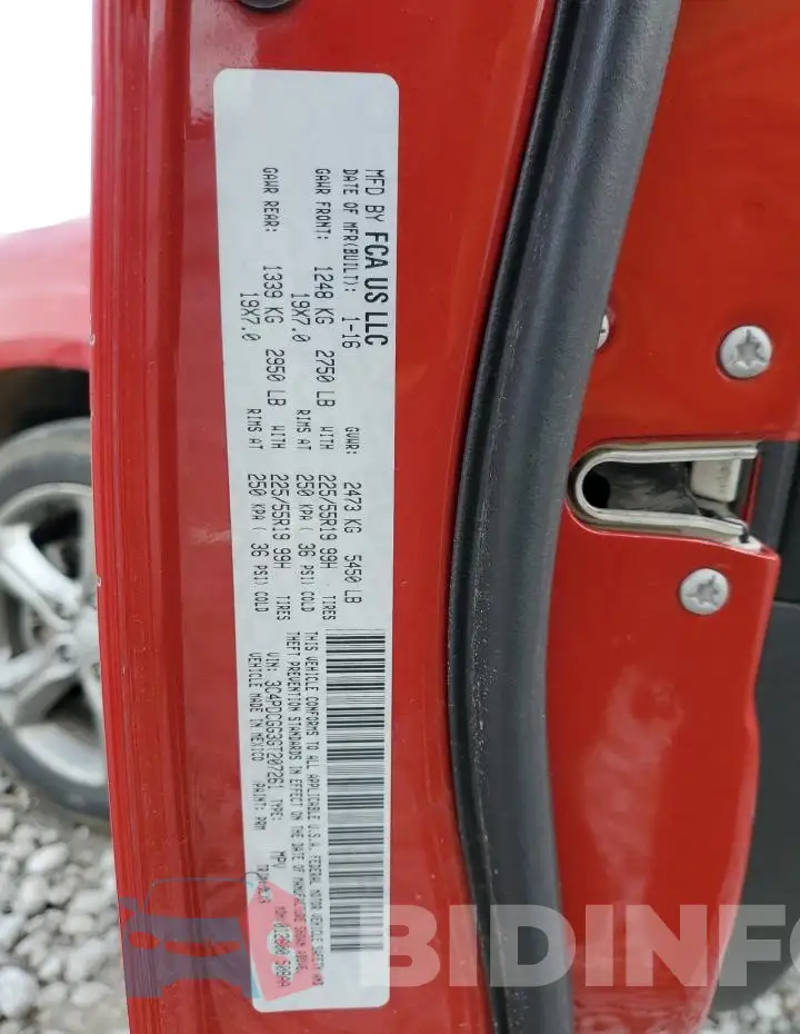 3C4PDCGG3GT207261 Photo# 13