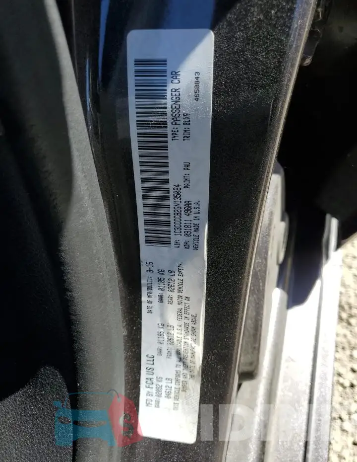 1C3CCCCB2GN135064 Photo# 12