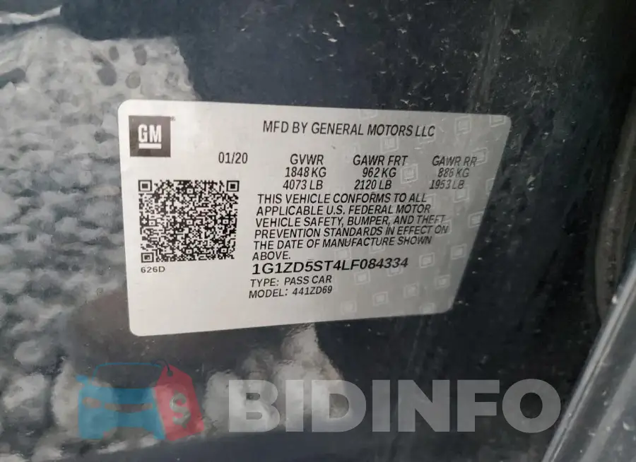 1G1ZD5ST4LF084334 Photo# 12