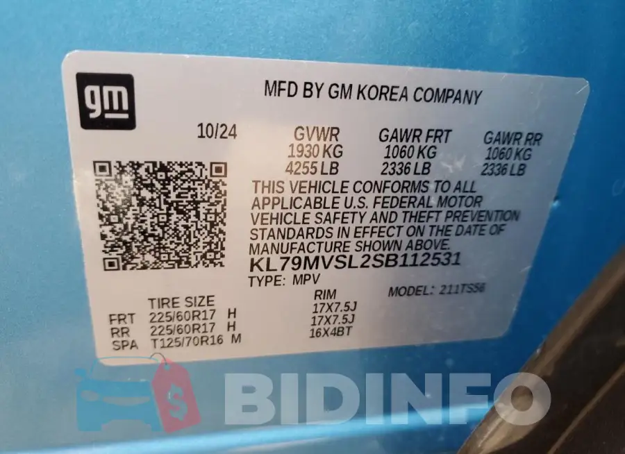 KL79MVSL2SB112531 Photo# 13
