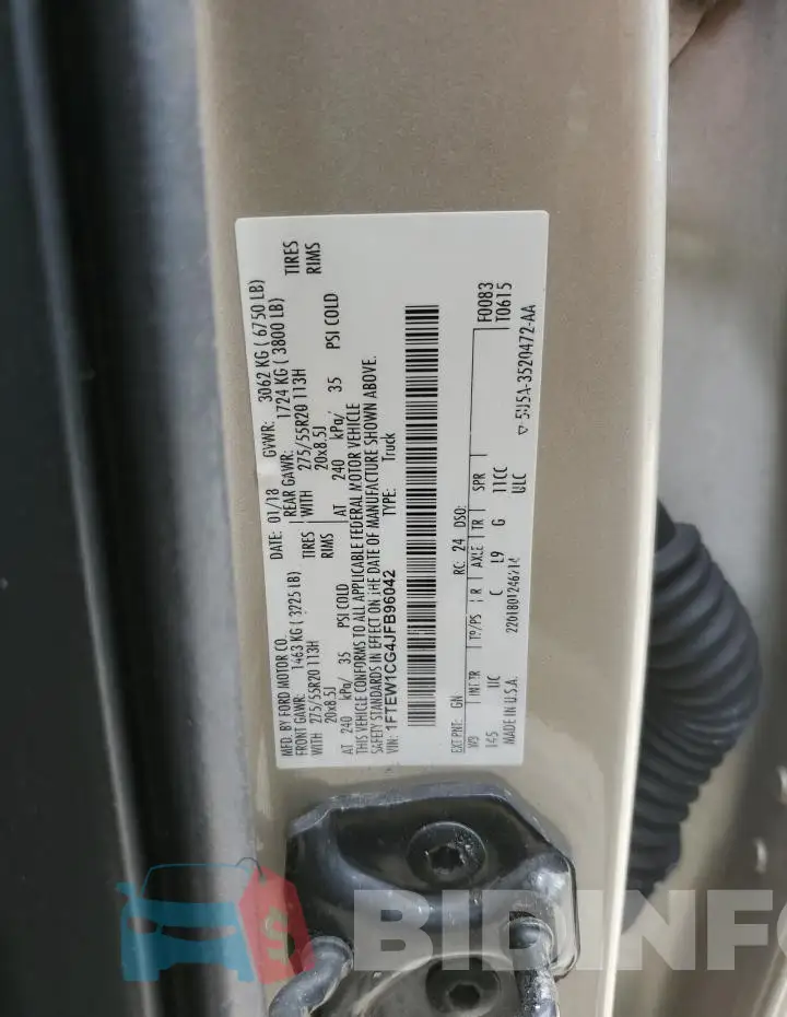 1FTEW1CG4JFB96042 Photo# 12