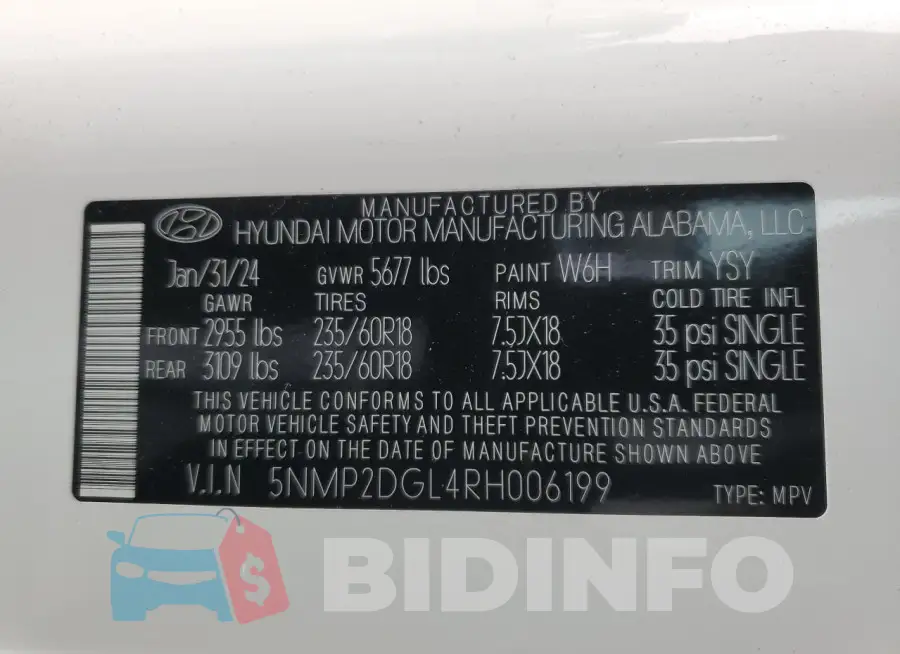 5NMP2DGL4RH006199 Photo# 13