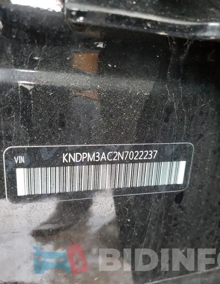 KNDPM3AC2N7022237 Photo# 13