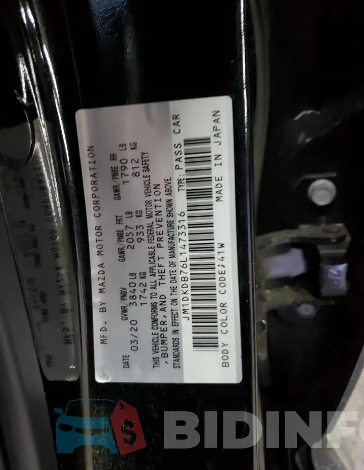 JM1DKDB76L1473316 Photo# 12