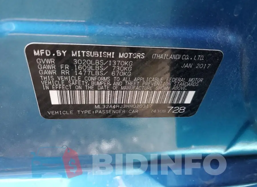 ML32A4HJ3HH020317 Photo# 12