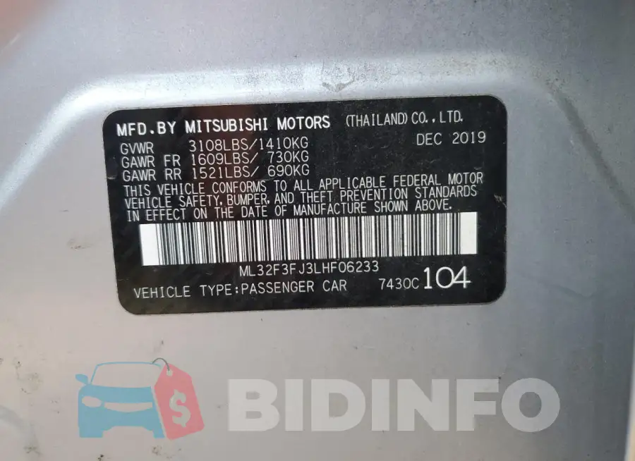 ML32F3FJ3LHF06233 Photo# 12