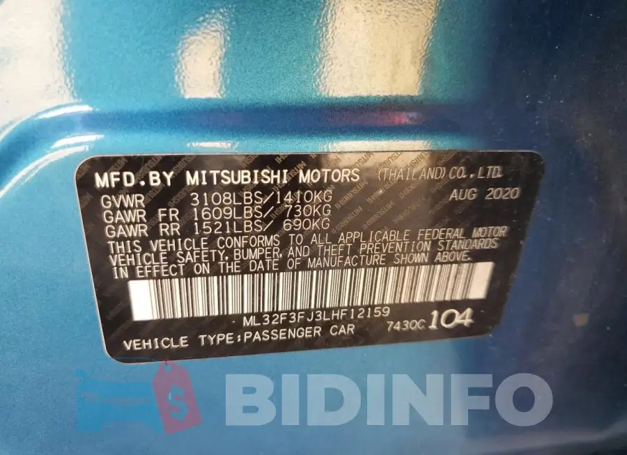 ML32F3FJ3LHF12159 Photo# 12