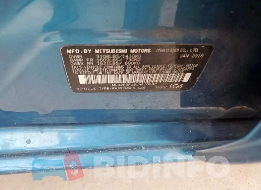 ML32F3FJ8JHF10582 Photo# 12