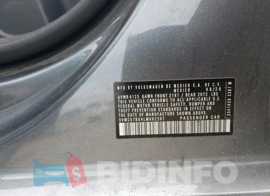 3VWC57BU4LM082207 Photo# 13