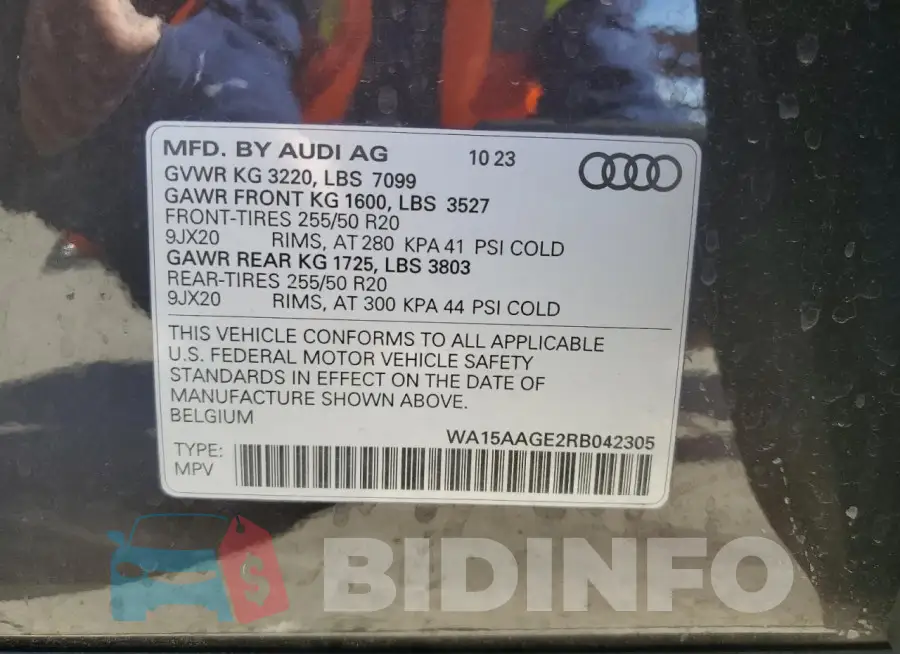 WA15AAGE2RB042305 Photo# 12