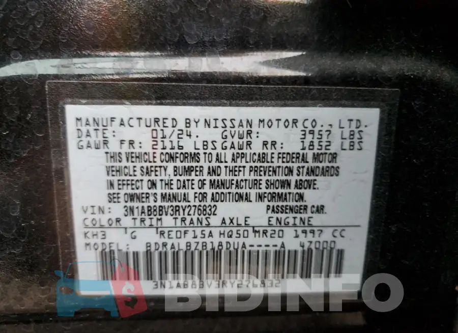 3N1AB8BV3RY276832 Photo# 12