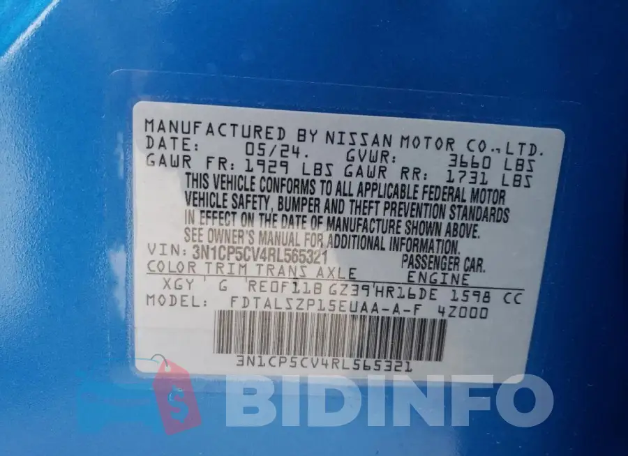 3N1CP5CV4RL565321 Photo# 14