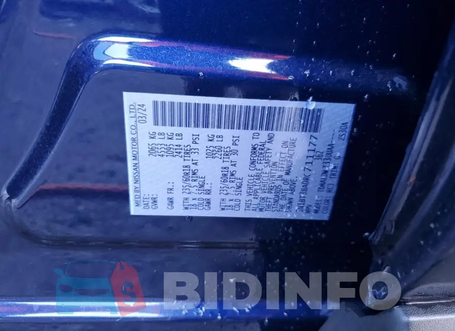 5N1BT3BA0RC711177 Photo# 14