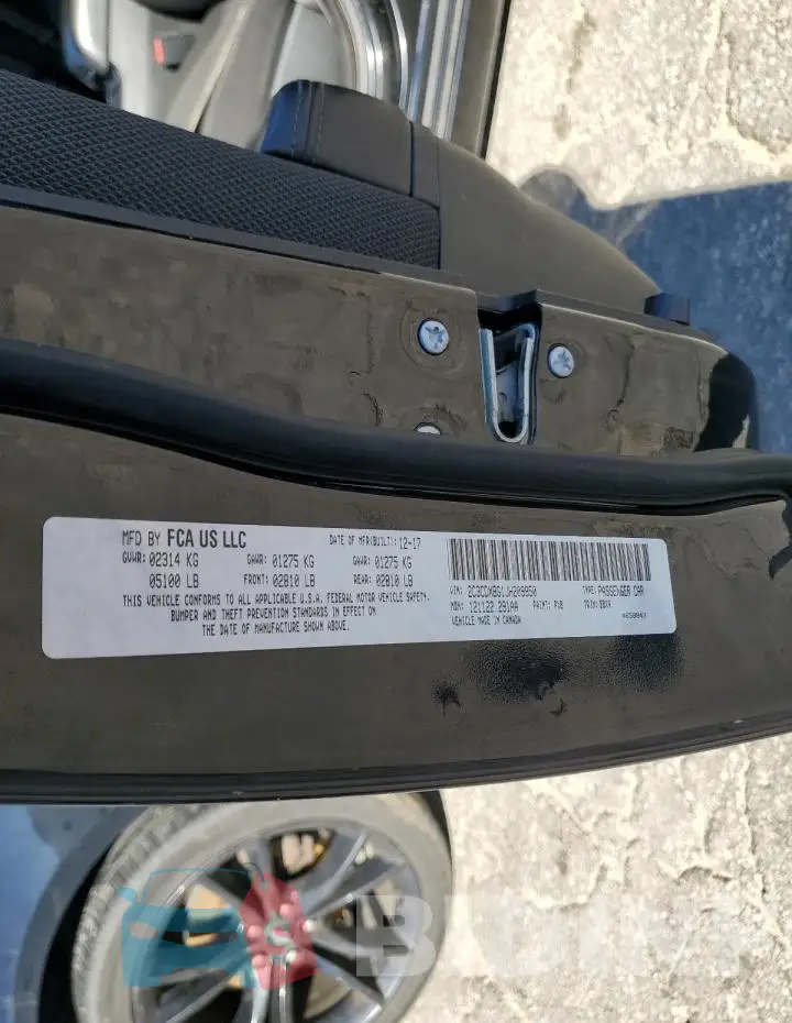 2C3CDXBG1JH209950 Photo# 13