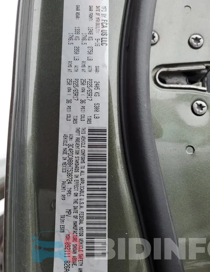 3C4PDCAB8HT538724 Photo# 14