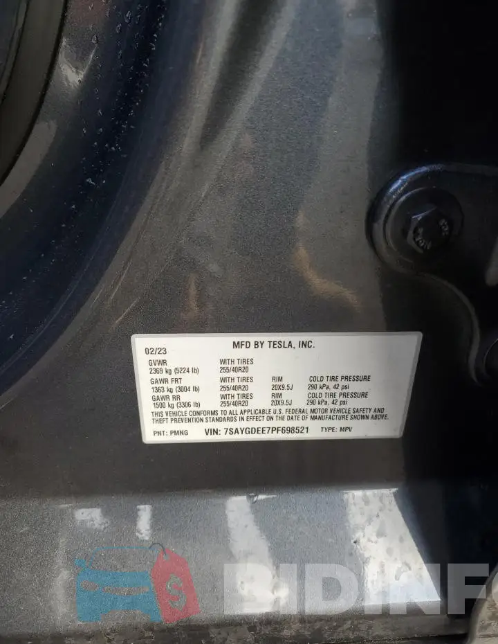 7SAYGDEE7PF698521 Photo# 12