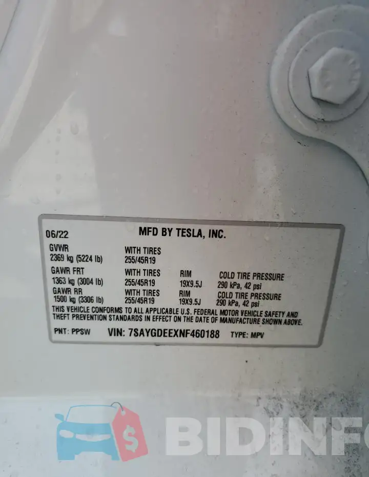 7SAYGDEEXNF460188 Photo# 12